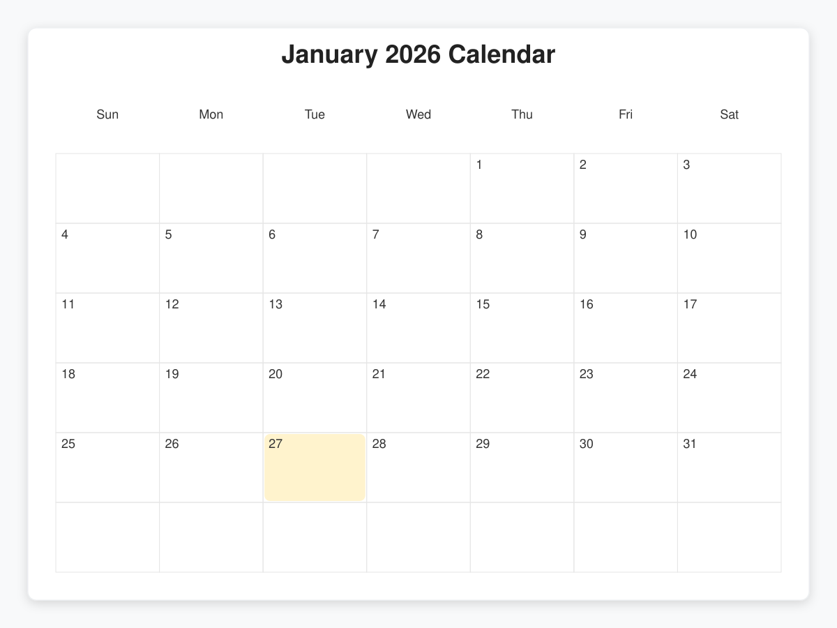 Printable February  Calendars