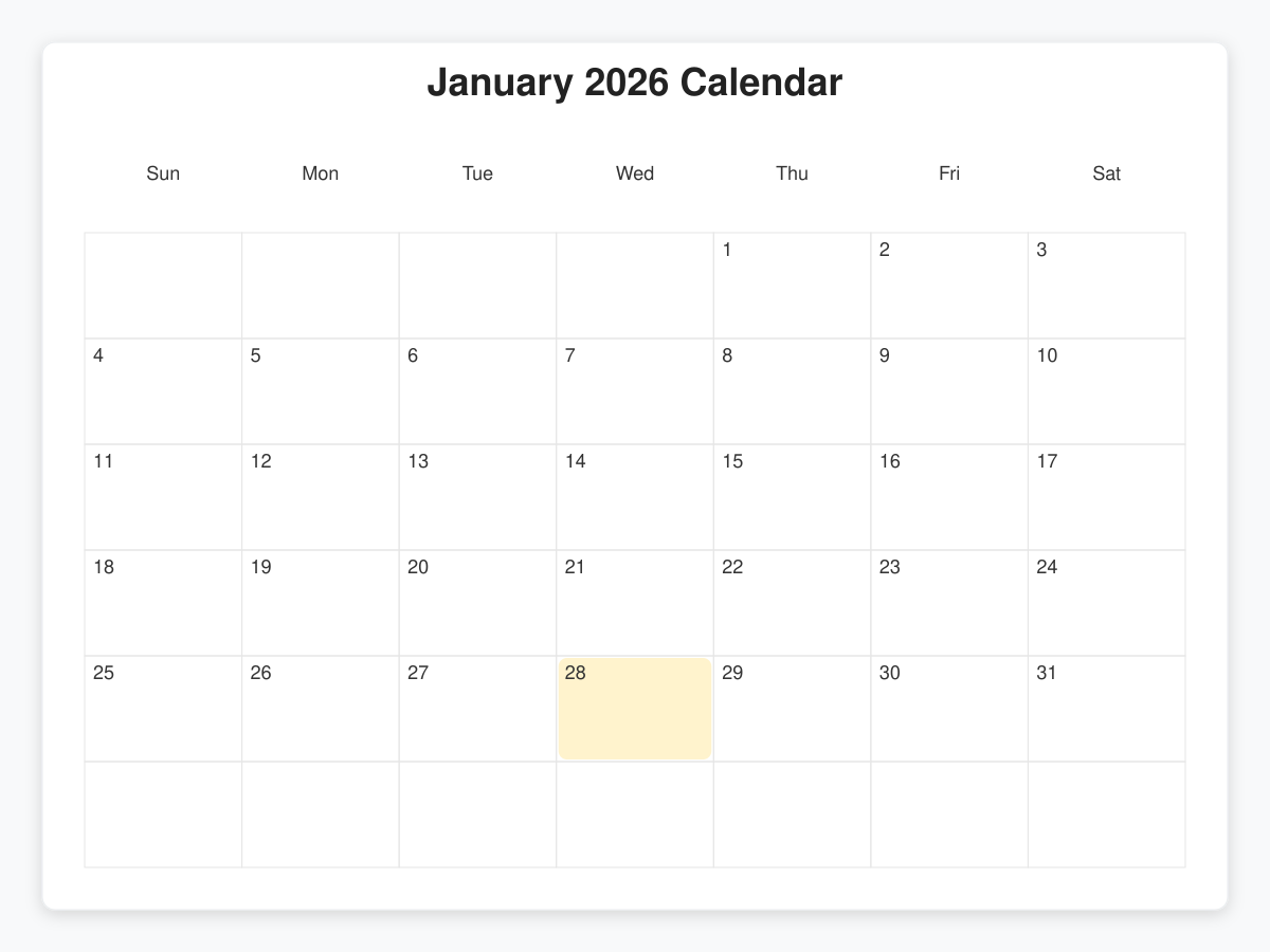 Printable February  Calendars