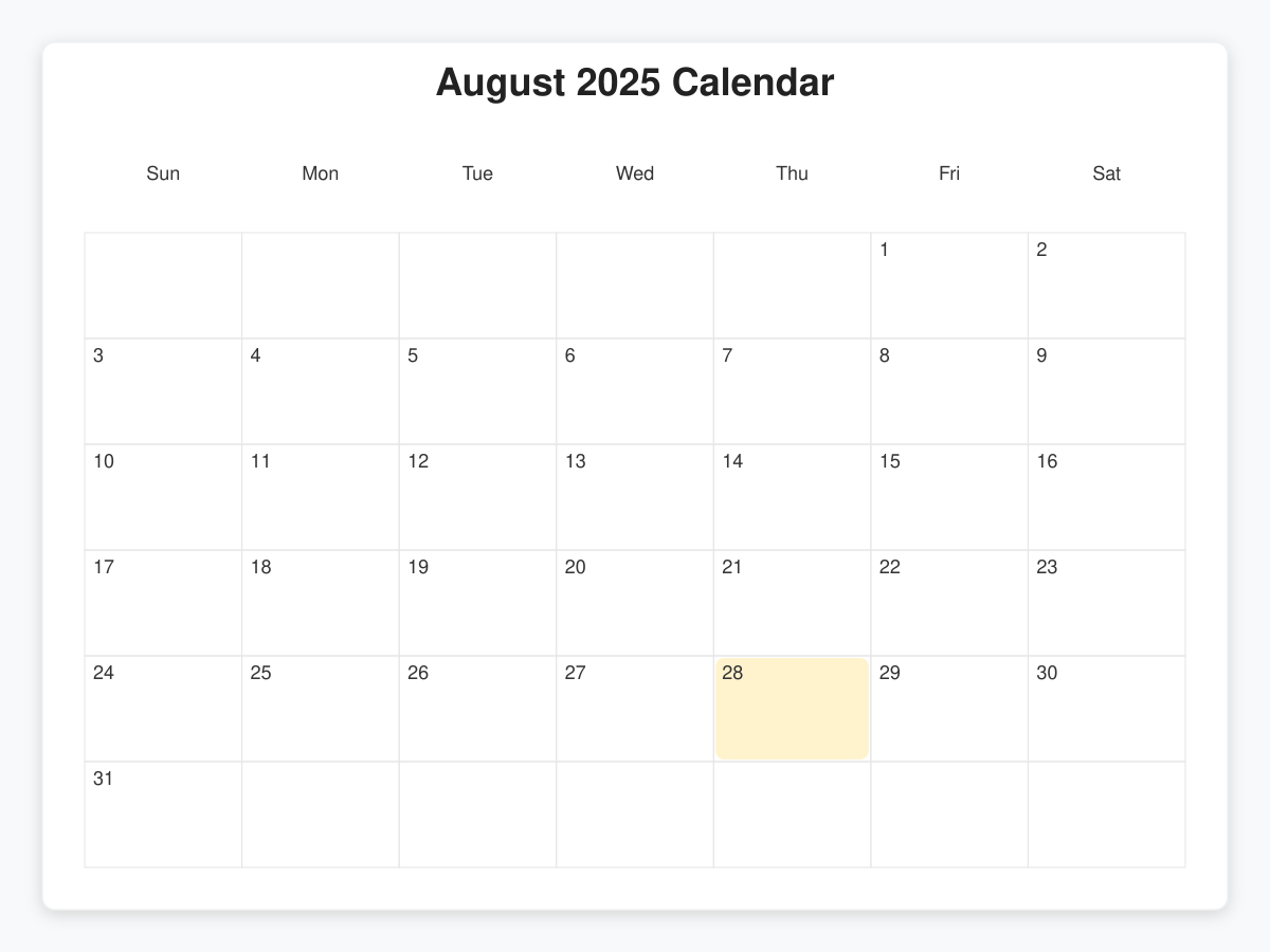 Printable December 2025 Calendars